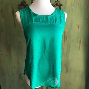 Green Merona blouse shirt